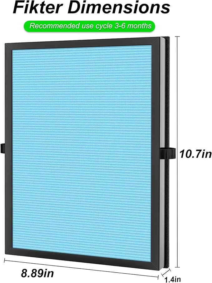 Air Filter Compatible with MK-04 MG-04JH Air Purifier, 4-layer H13 filter - Image 3