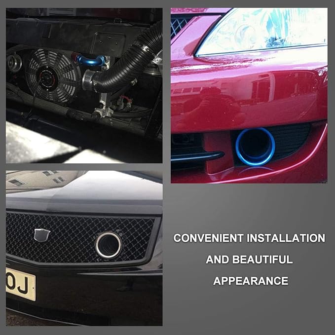 Sporacingrts Universal Multi Adjustable 77mm Flexible Cold Air Intake Pipe - Image 5