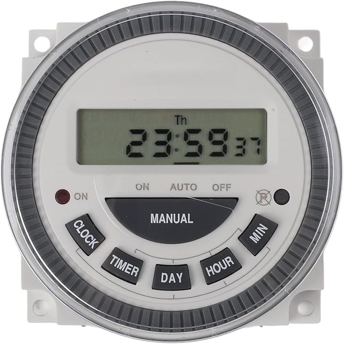 Digital Timer Switch TM619-24-Hour Programmable LCD Screen Quick Installation - Image 2