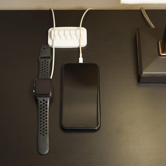 Desktop Cable Organizer, Eco-Friendly Silicone, No Bad Smell, Bundled - Image 3