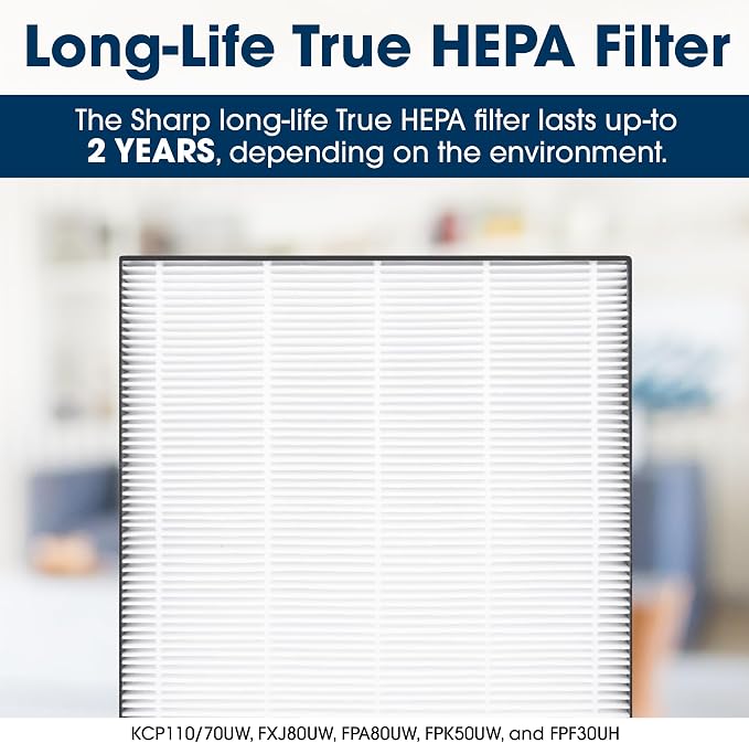 Sharp Smart Air Purifier with Humidifier Combo KCP70UW - Image 8