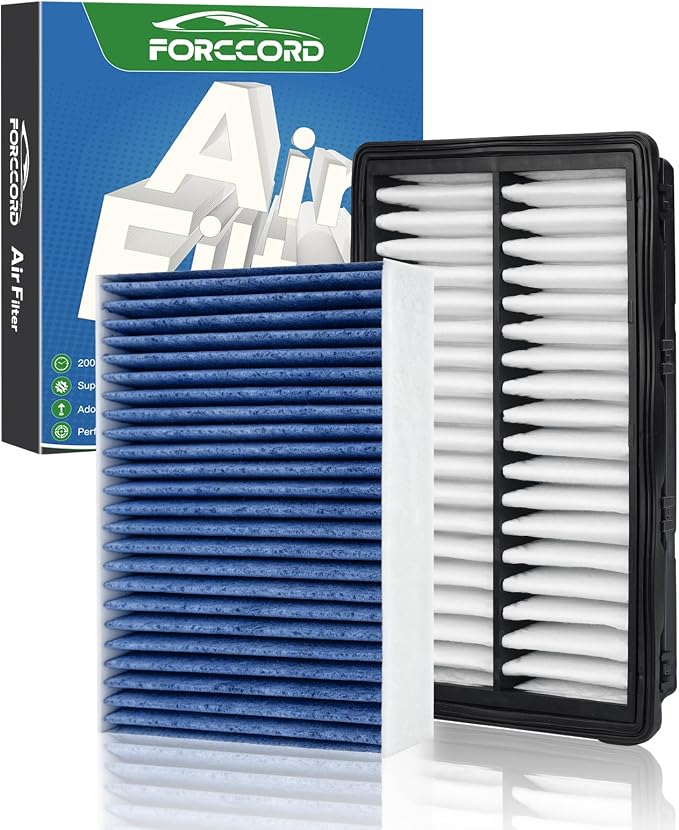 Forccrod Cabin & Engine Air Filter Fit by Forccord