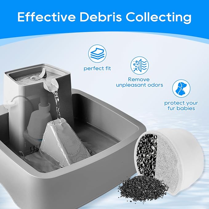Replacement Carbon Filters for Drinkwell, Cat Water Fountain Filter, Dog Pet - Image 5
