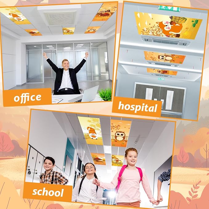 6 Pcs Fluorescent Light Covers - Image 5