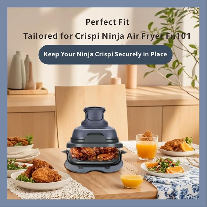 Silicone Heat Resistant mat for Ninja Crispi Air Fryer, Heat-Insulating - Image 6