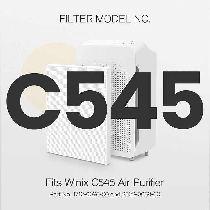 4 Pack C545 Replacement Filter Compatible - Image 2
