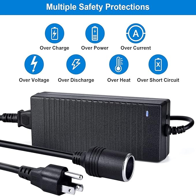 AC to DC Converter, 100V-240V to 12V 10A 120W | Car Cigarette Lighter Socket - Image 5