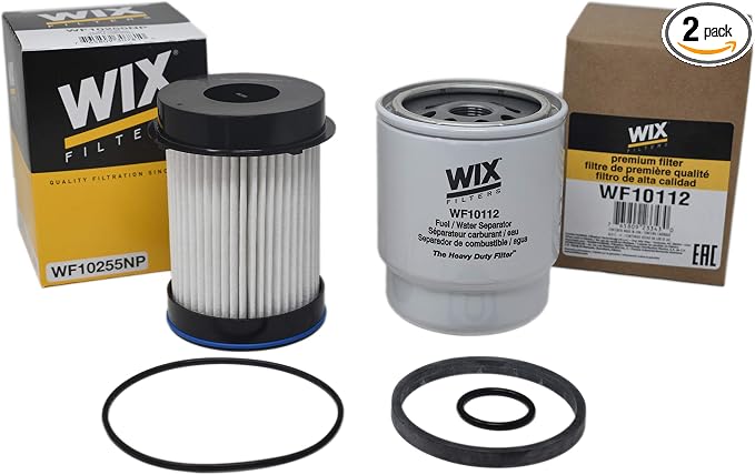 Kit for Dodge Ram 6.7L Diesel Cummins Fuel Filter & Fuel/Water Seperator Set by BUYER%24+LAIR
