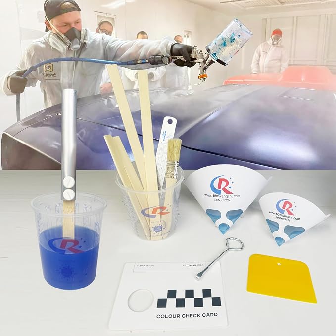 250 Pack of Paint Strainers, Paint Filter Strainer Paper Cone - Image 3
