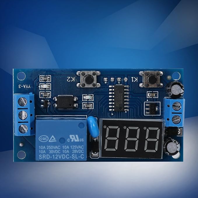 Infinite Loop Cycle Timer Module, Timer Switch Module, Adjustable LED Display - Image 5