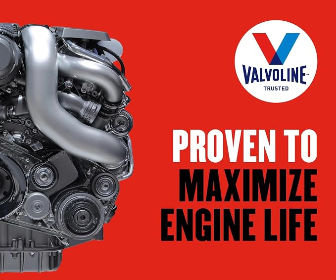 Valvoline High Mileage with MaxLife Technology 10W-30 Synthetic Blend Motor Oil - Image 7