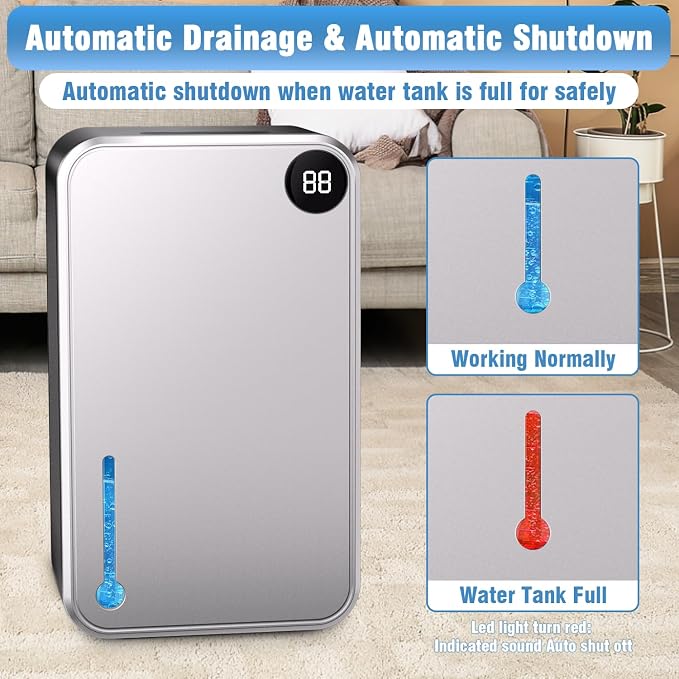 Dehumidifier, 55OZ Dehumidifiers - Image 6