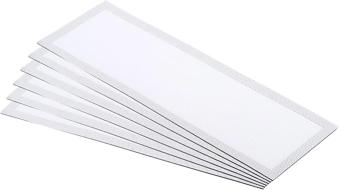 PATIKIL 4"x12" Magnetic Vent Cover, 6 Pack Floor Wall Air Registers Cover by PATIKIL