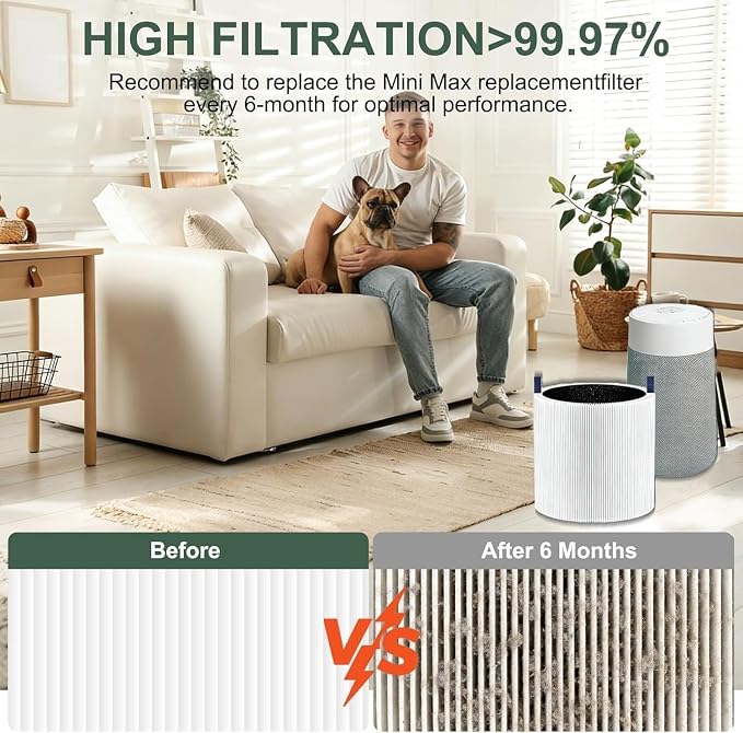 2 Pack Mini Max Replacement Filter Compatible - Image 5