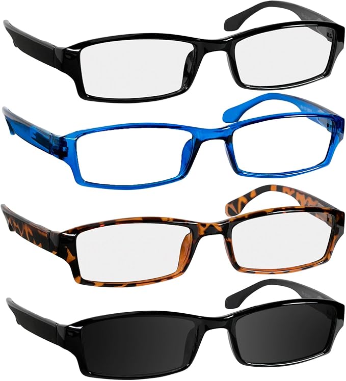TruVision Readers Reading Glasses, Comfort Spring Hinges by Truvision+Readers