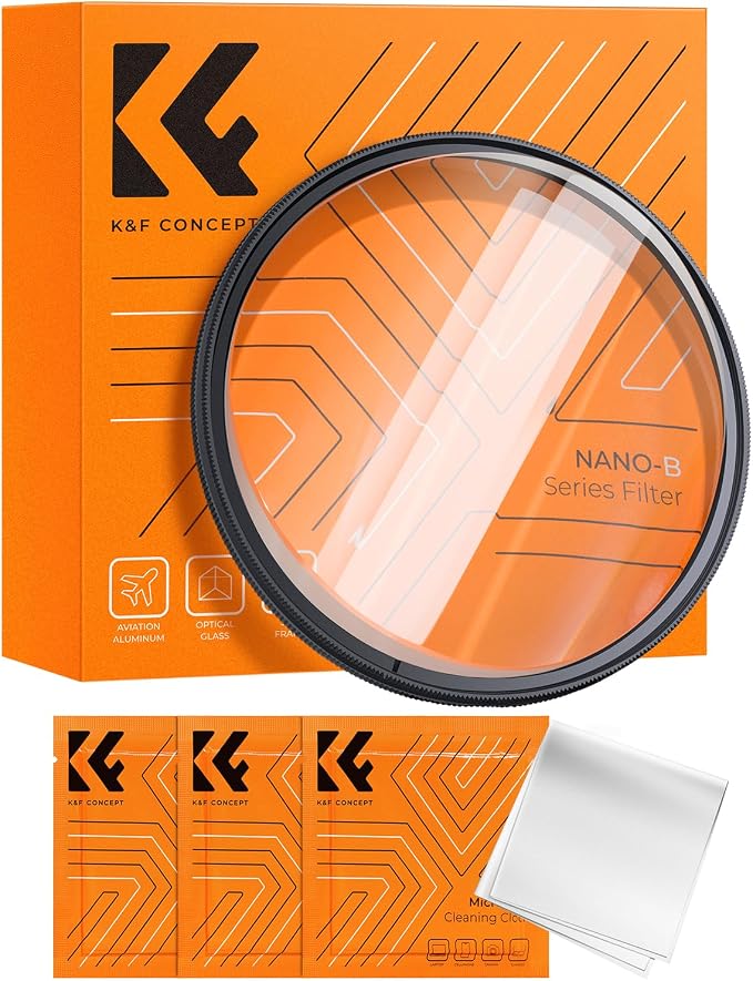 K&F CONCEPT 82mm Bilateral Blur Ghost Motion Filter Super Speed Effects by KFCONCEPT