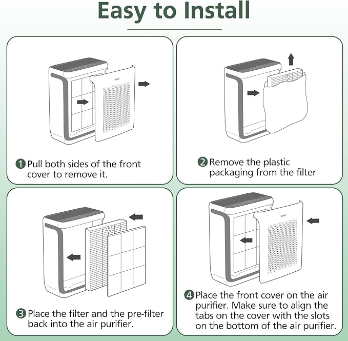 Vital 200S Replacement Filter for LEVOIT Vital 200S Vital 200S-P Air Purifier - Image 7