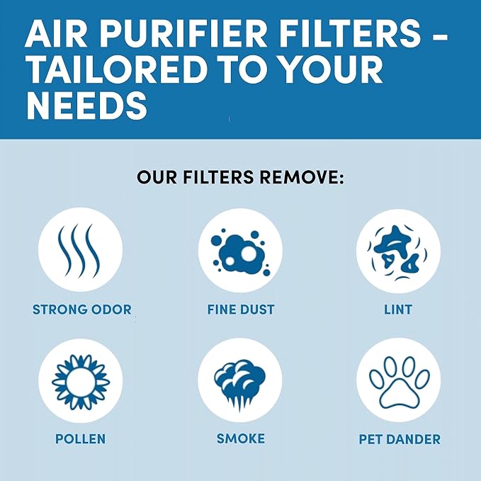VEVA Genuine 8000 Elite Pro Series Air Purifier 2 HEPA Filters & 8 Carbon - Image 4
