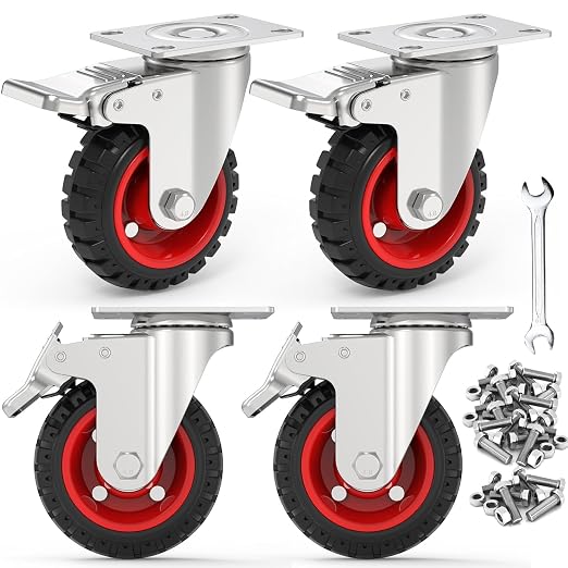 5 Inch Caster Wheels Heavy Duty - Image 7