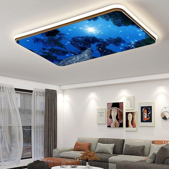 2 Pack Milky Way Fluorescent Light Cover - Image 5