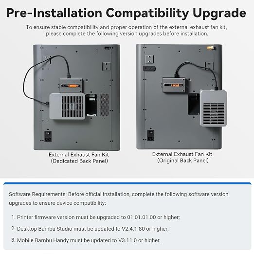 Original External Exhaust Fan Kit Compatible - Image 2
