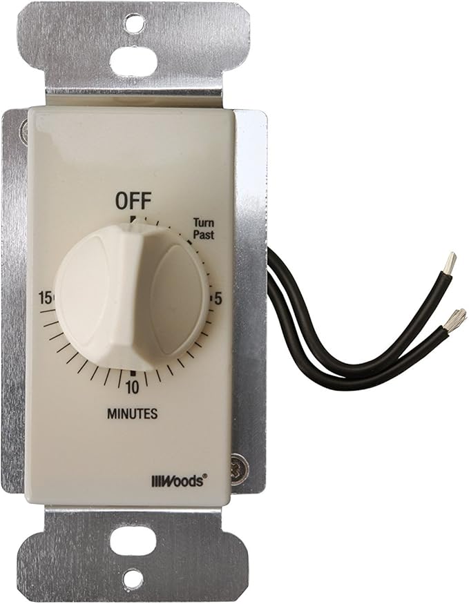 Southwire Woods In-Wall Spring Wound Timer by Woods
