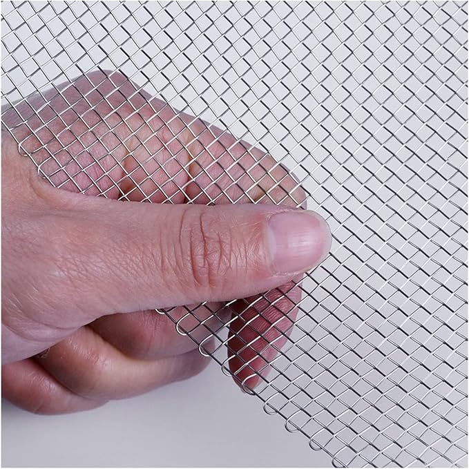 304 Stainless Steel Woven Wire Mesh, Stainless Steel Wire Metal Mesh Sheets by Unknown