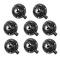 Self Adhesive Caster Wheels Low Profile Swivel Universal Steel Ball Rollers | by Luxinika