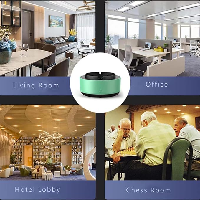 2 in 1 Air Purifier Ashtray Multifunctional Smokeless - Image 7