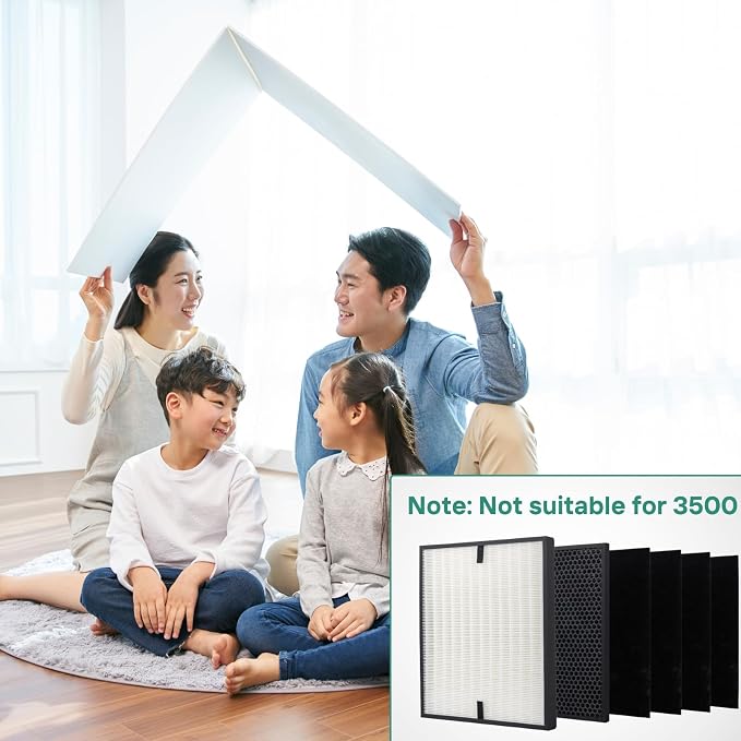 6PCS Air Purifier Filter Set For 3000 Accessories, Including 1 Ultra, 1 - Image 6