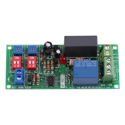 Hilitand AC100V-250V Infinite Loop Cycle Timer Module Delay Relay ON/Off - Image 2
