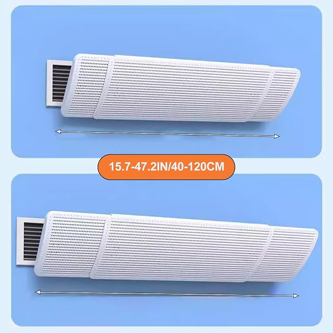 Adjustable AC Air Deflector for Central Air Conditioning - Image 2