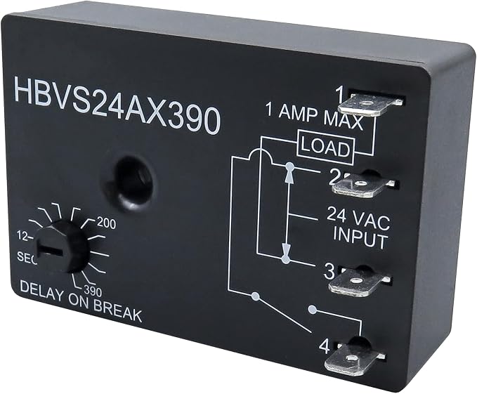 Model 253 Adjustable Fan Delay Timer Replace ICM253 Timer, 12-390s Off Delay | by Unknown