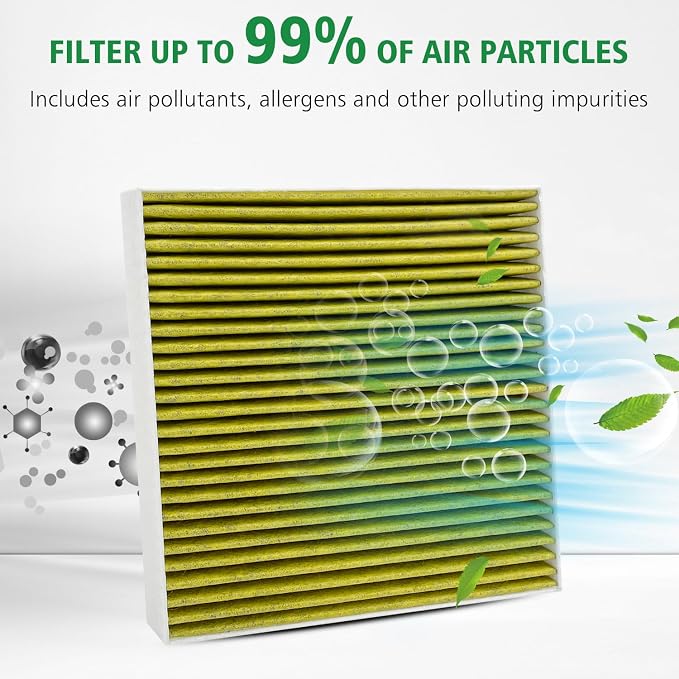 2PCS Cabin Engine Air Filter JMY09 JMP100 Kit Fits - Image 6