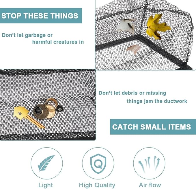 Floor Register Cover Trap, Floor Air Vent Cover Screen - Image 5