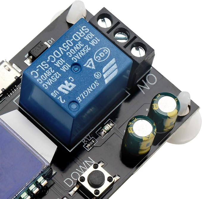 DROK Time Delay Relay, DC 5V/12V/24V Timer Relay Delay-Off Cycle 0.01s-9999mins - Image 7