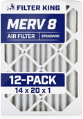 Filter King 14x20x1 Air Filter Dust & Allergy Control AC Furnace Filters by FilterKing