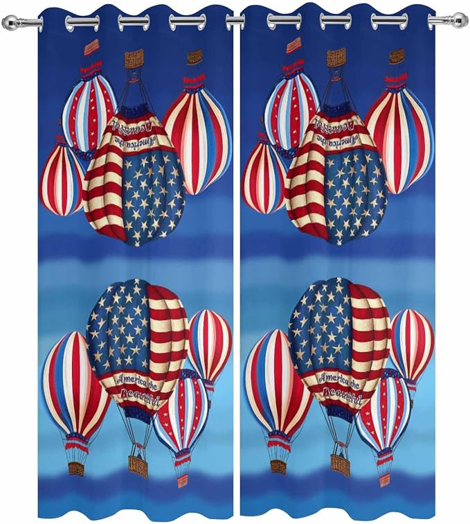 Independence Day Waterproof Outdoor Curtains - Image 2