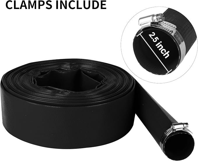 2.5" x 100 FT Pool Backwash Hose, - Image 4
