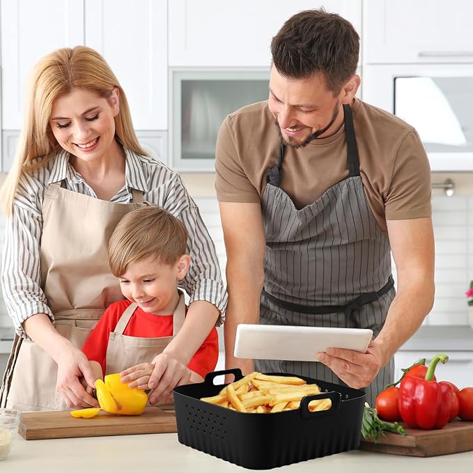 LYHOLKEER Air Fryer Silicone Liners - Image 6