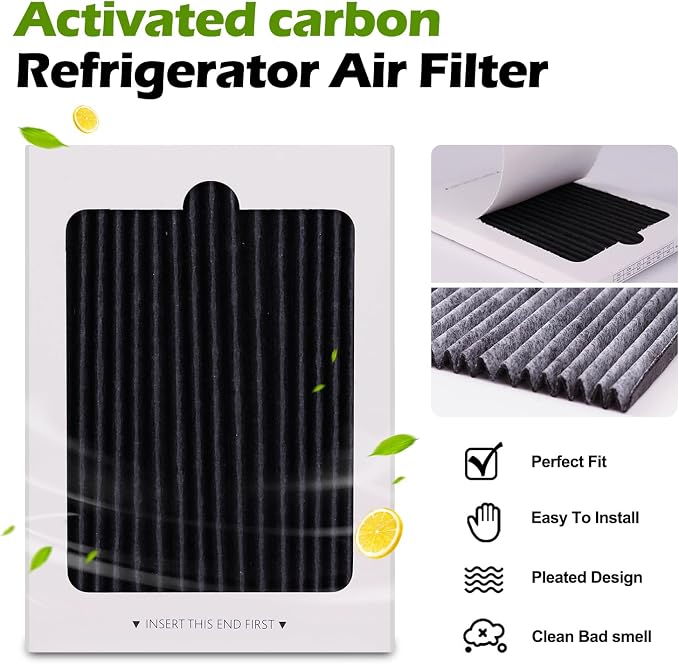 3 Pack Refrigerator Air Filter Replacement - Image 2