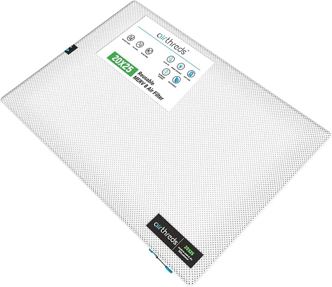 AirThreds 12x12x1 Washable and Reusbale Air Filter by airthreds