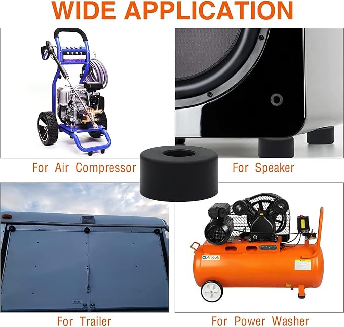 4PCS 192310GS Anti Vibration Rubber Feet Pads Bumper - Image 6