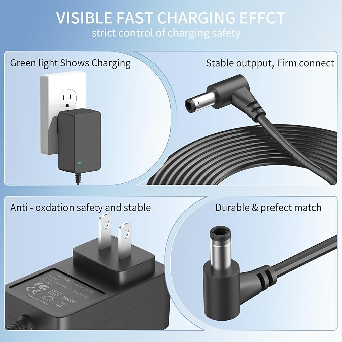 24V 2.5A Power Adapter for LEVOIT Air Purifiers Replacement for LEVOIT Vital - Image 6