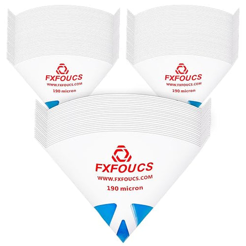 100 Pack of Premium Paint Strainers by FXFOUCSTOOLS