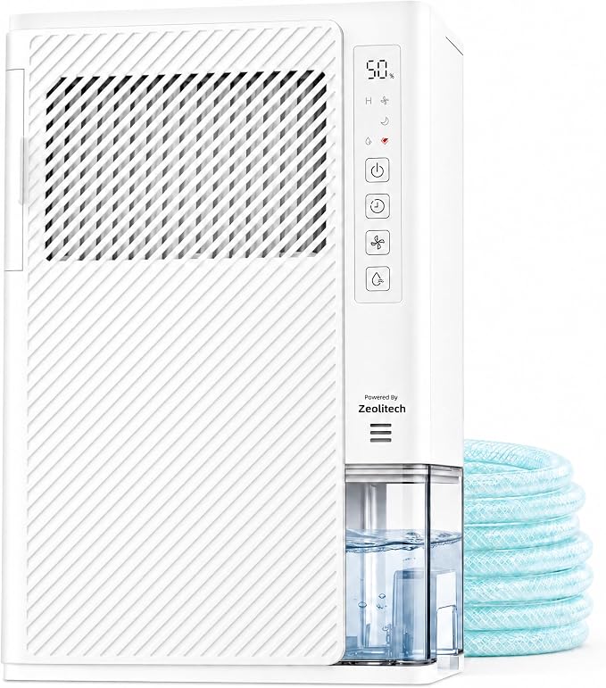 AEOCKY 1000 Sq.Ft Rotary Desiccant Dehumidifier, 10 Pints/Day, Never Frost by AeockyDirect