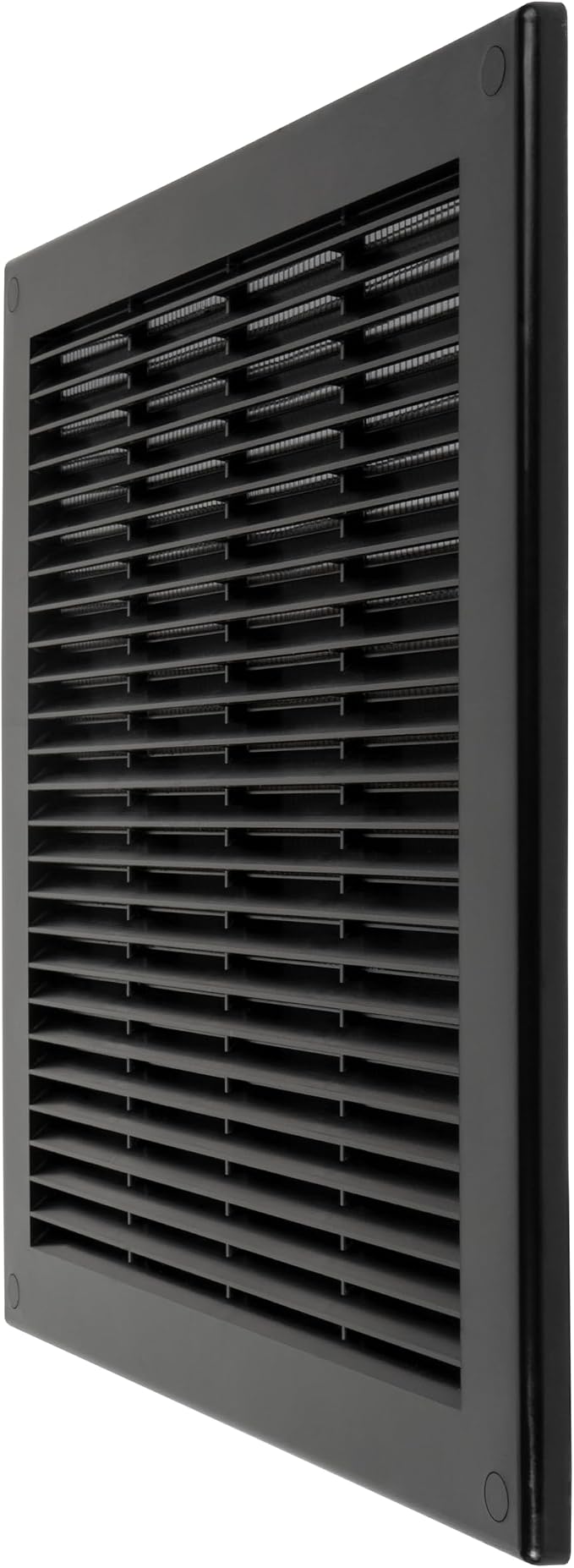 12 x 12 Inch Black Air Vent Cover – Plastic Square Air Vent Grill Cover - Image 8