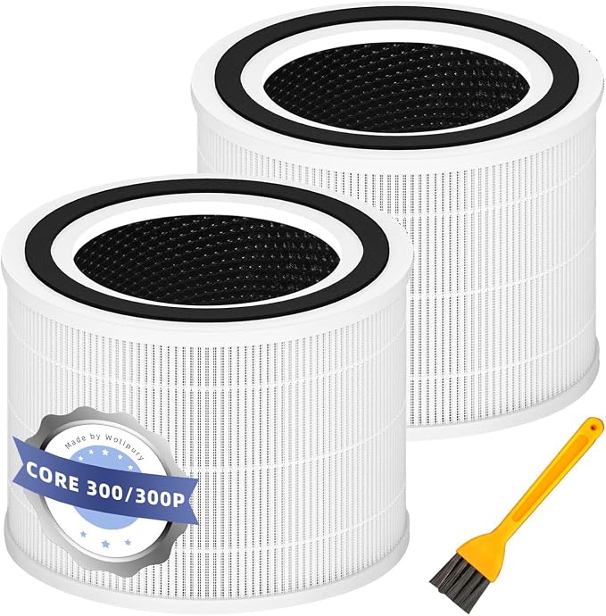 Core 300 Replacement Filter for LEVOIT Core 300-P Air Purifier, 3-in-1 H13 True by WolipuryAirGuardian