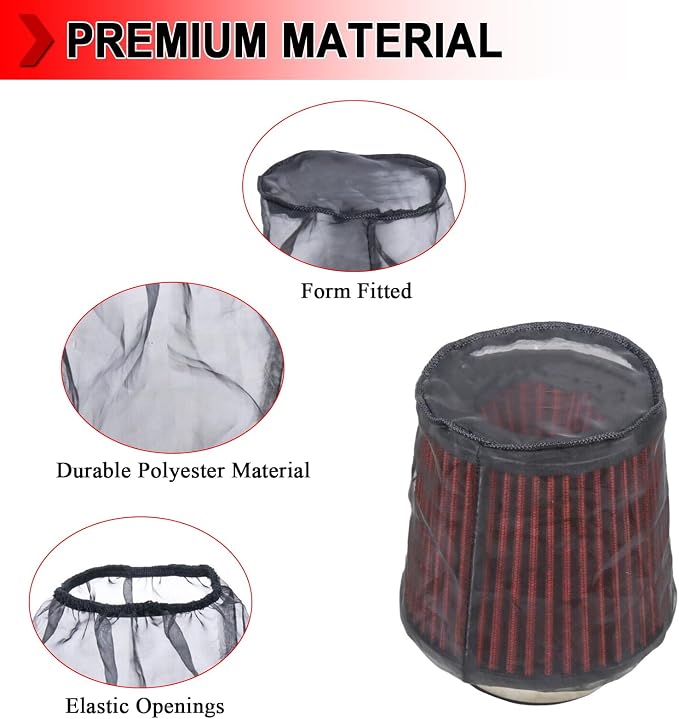 Universal Air Filter Cover, Air Filter Wrap - Image 4