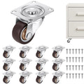 Maitys 12 Pcs 1" Swivel Profile Casters Wheels by Maitys